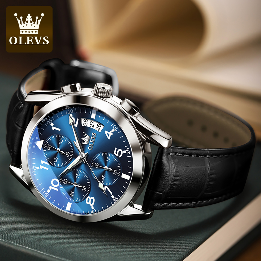 ساعة يد رجالية فاخرة OLEVS 287 - مراجعة Luxury Watch Magazine وسعره