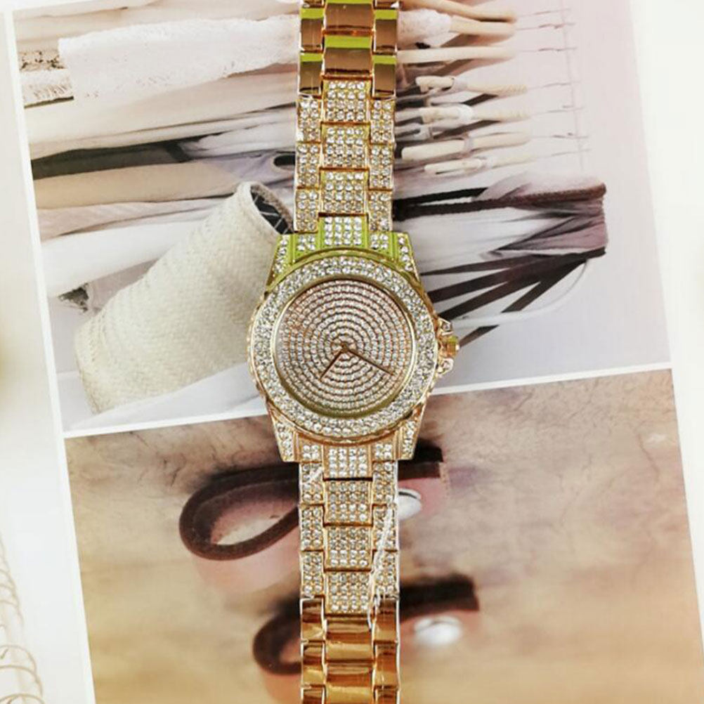 ساعة يد نسائية أنيقة مرصعة بال - مراجعة Luxury Watch Gift For Her وسعره