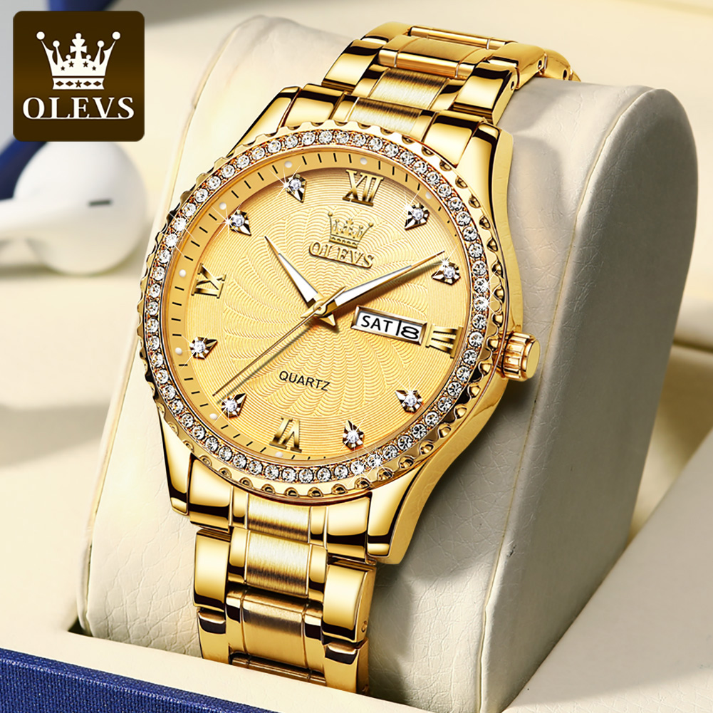 ساعة يد رجالية فاخرة من OLEVS  - مراجعة Luxury Watch Magazine وسعره