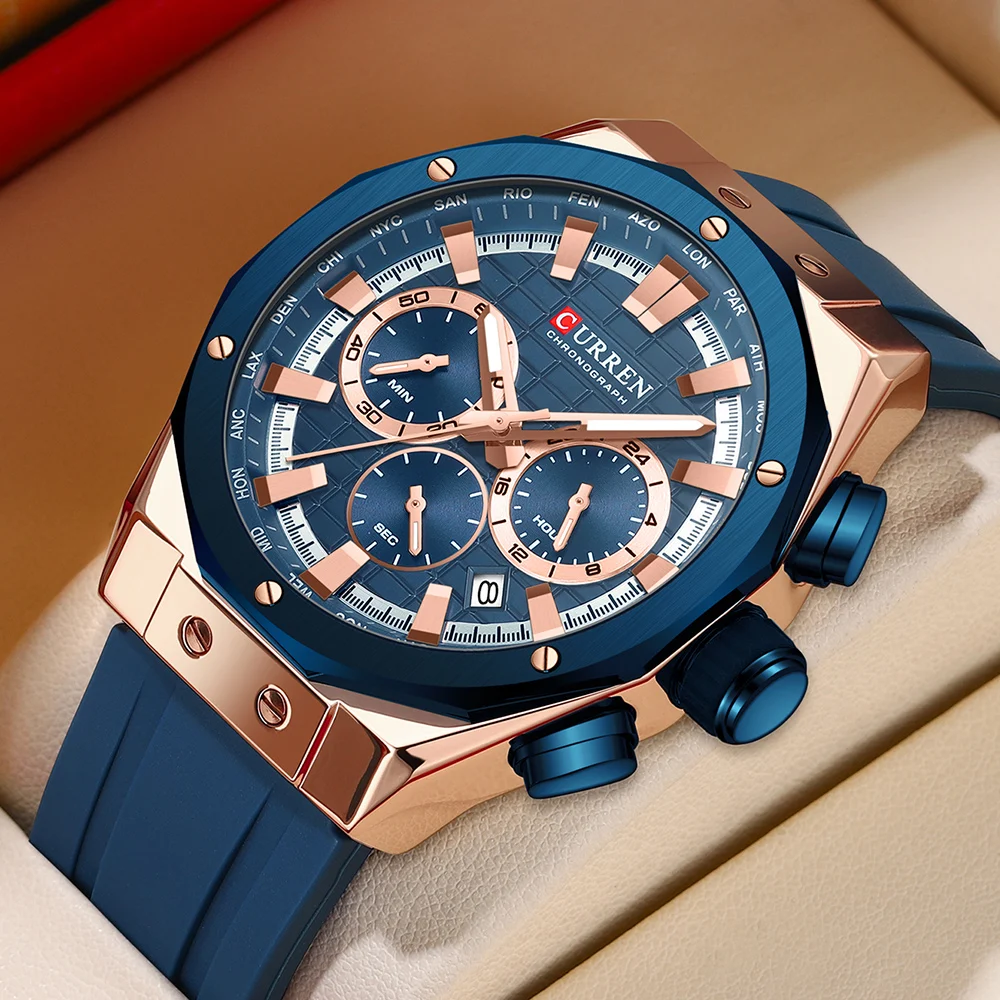 CURREN-ساعة يد كوارتز مقاومة ل - مراجعة Luxury Watch Magazine وسعره