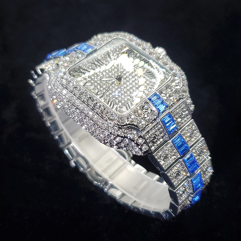 ساعات رجالية جديدة أنيقة مرصعة - مراجعة Luxury Watch Iceberg وسعره