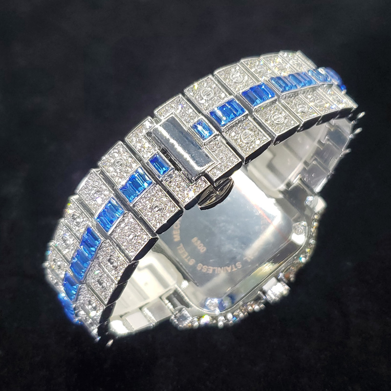 ساعات رجالية جديدة أنيقة مرصعة - مراجعة Luxury Watch Iceberg وسعره