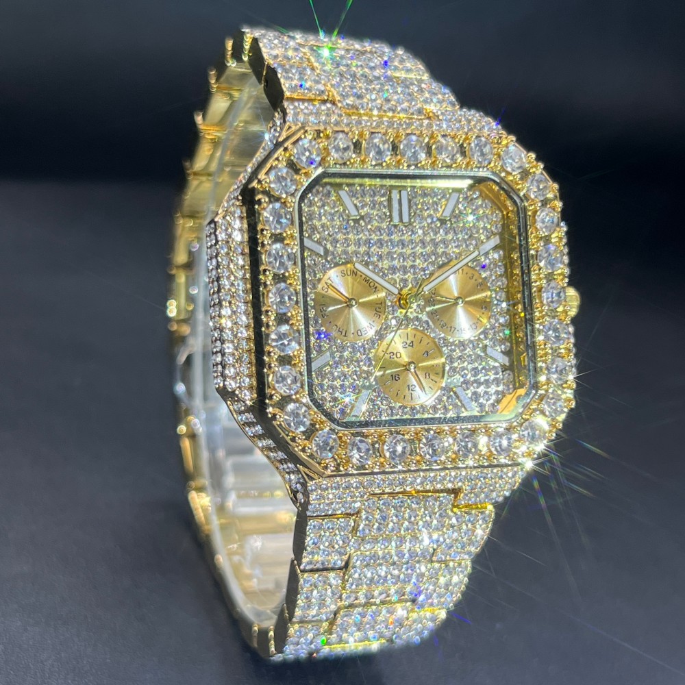 MISSFOX ساعة ماسية فاخرة للرجا - مراجعة Luxury Watch Iceberg وسعره