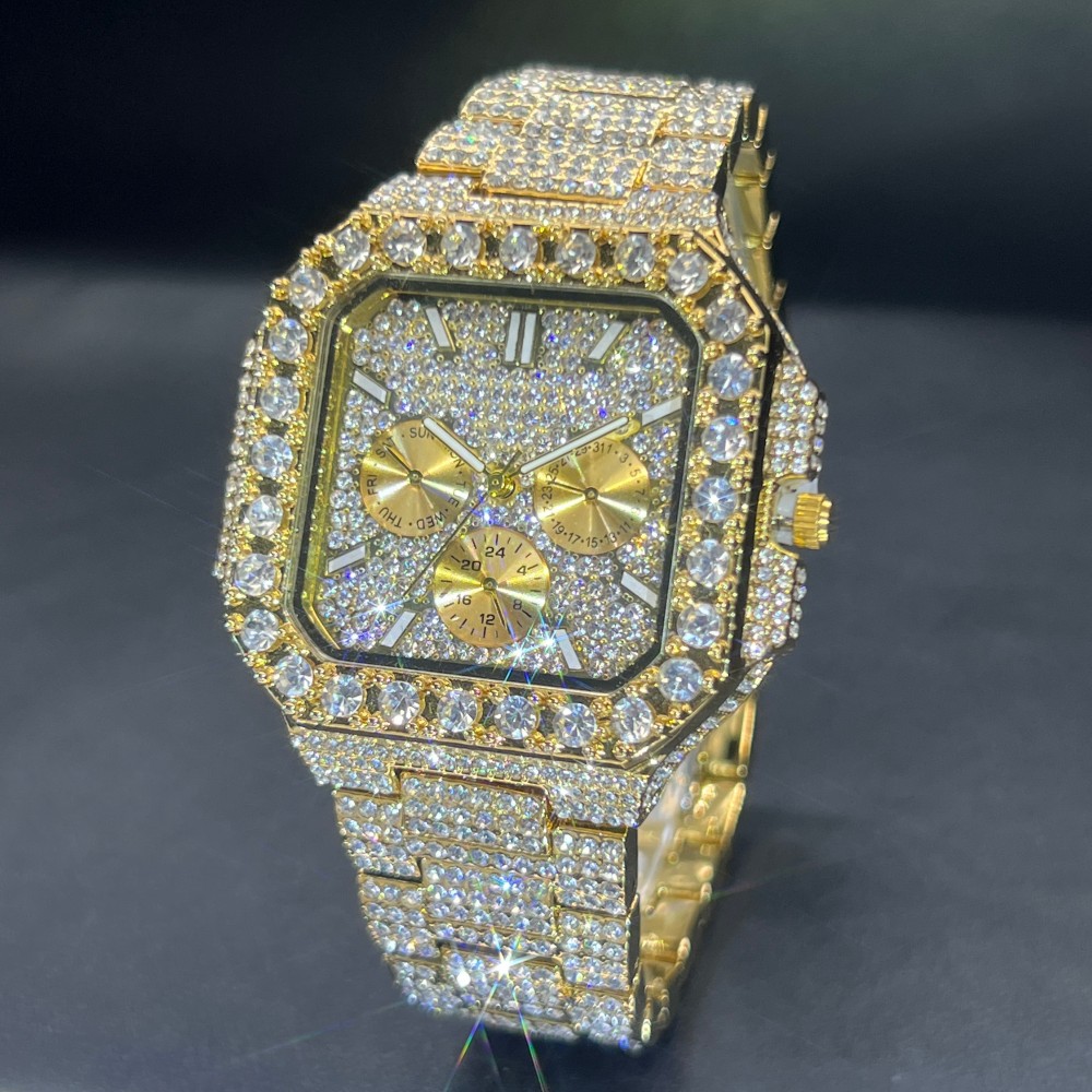 MISSFOX ساعة ماسية فاخرة للرجا - مراجعة Luxury Watch Iceberg وسعره